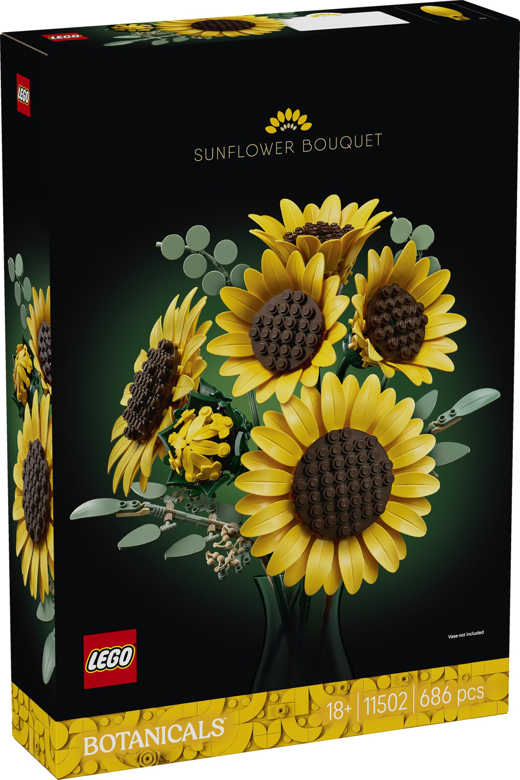 Amazon.com: Lego 11502 Botanical Sunflower Bouquet Toy, Toy